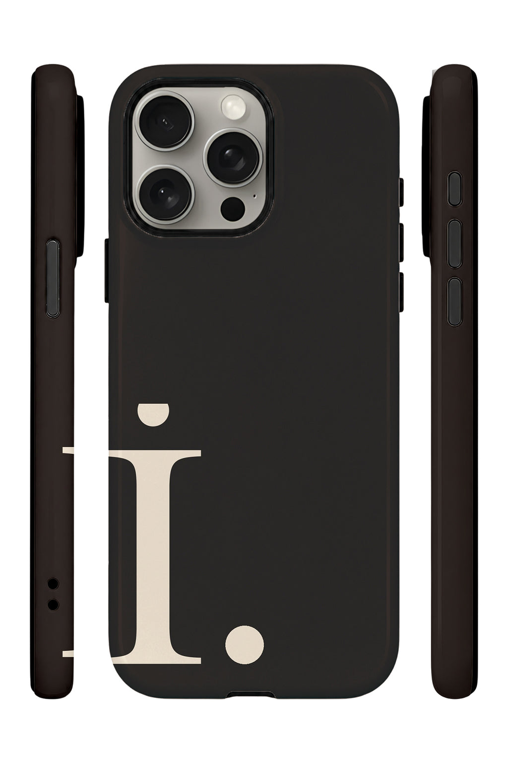 iPhone 15 Pro Vorian Espresso Silk İ - Yan