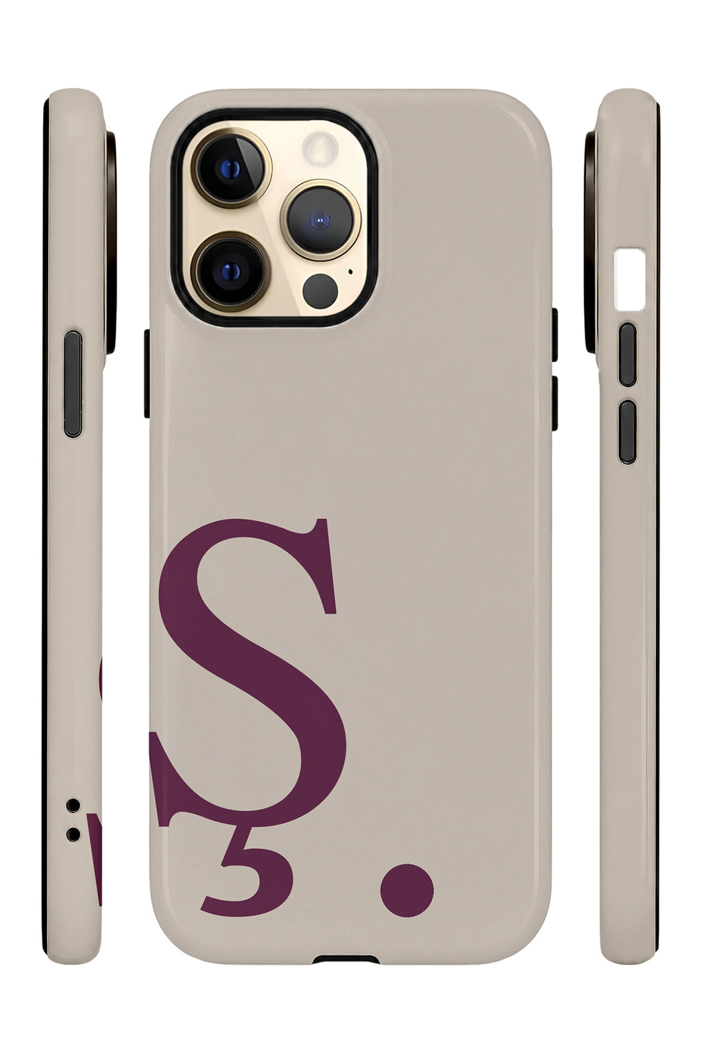 iPhone 14 Pro Vorian Greige Wine Ş - Yan