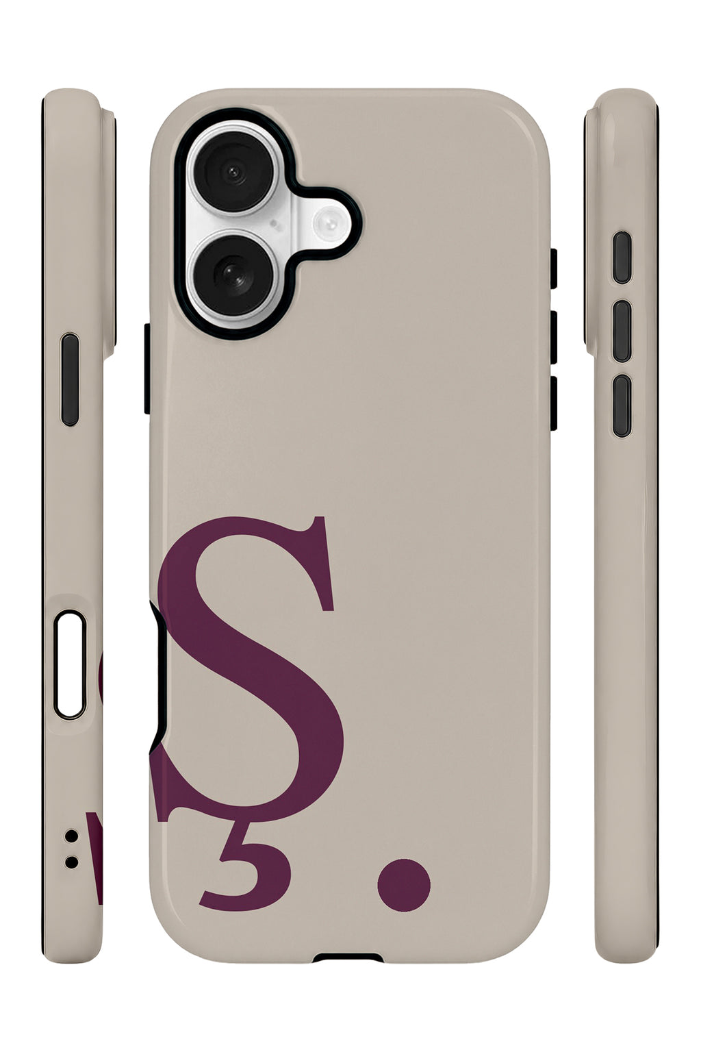 iPhone 17 Vorian Greige Wine Ş - Yan