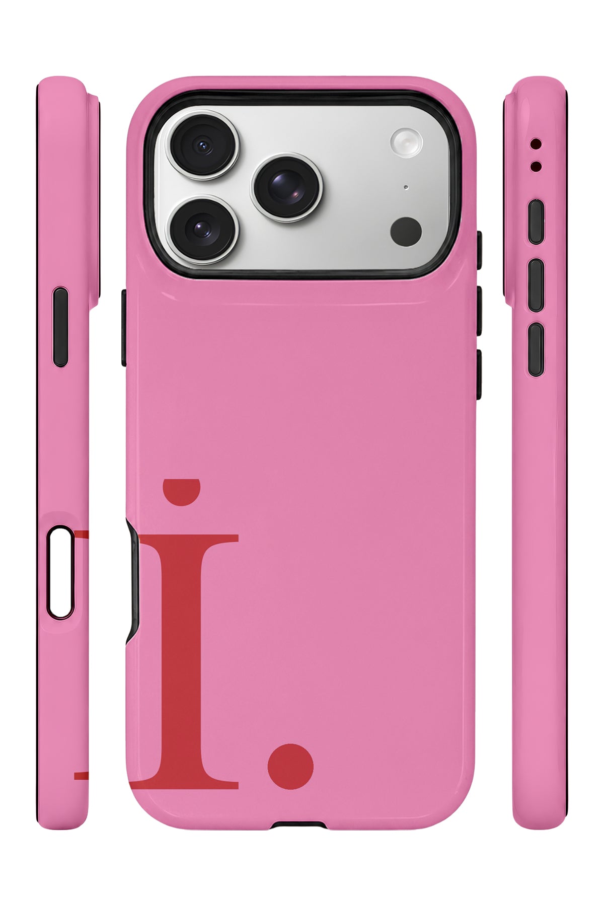 iPhone 17 Pro Max Vorian Poppy Pink İ - Yan
