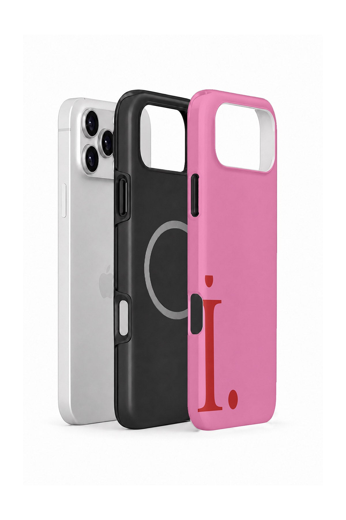 iPhone 17 Pro Max Vorian Poppy Pink İ - MagSafe Katmanlı
