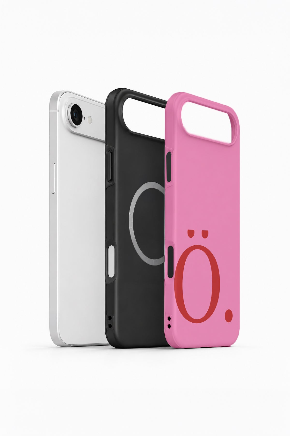 iPhone 17 Air Vorian Poppy Pink Ö - MagSafe Katmanlı