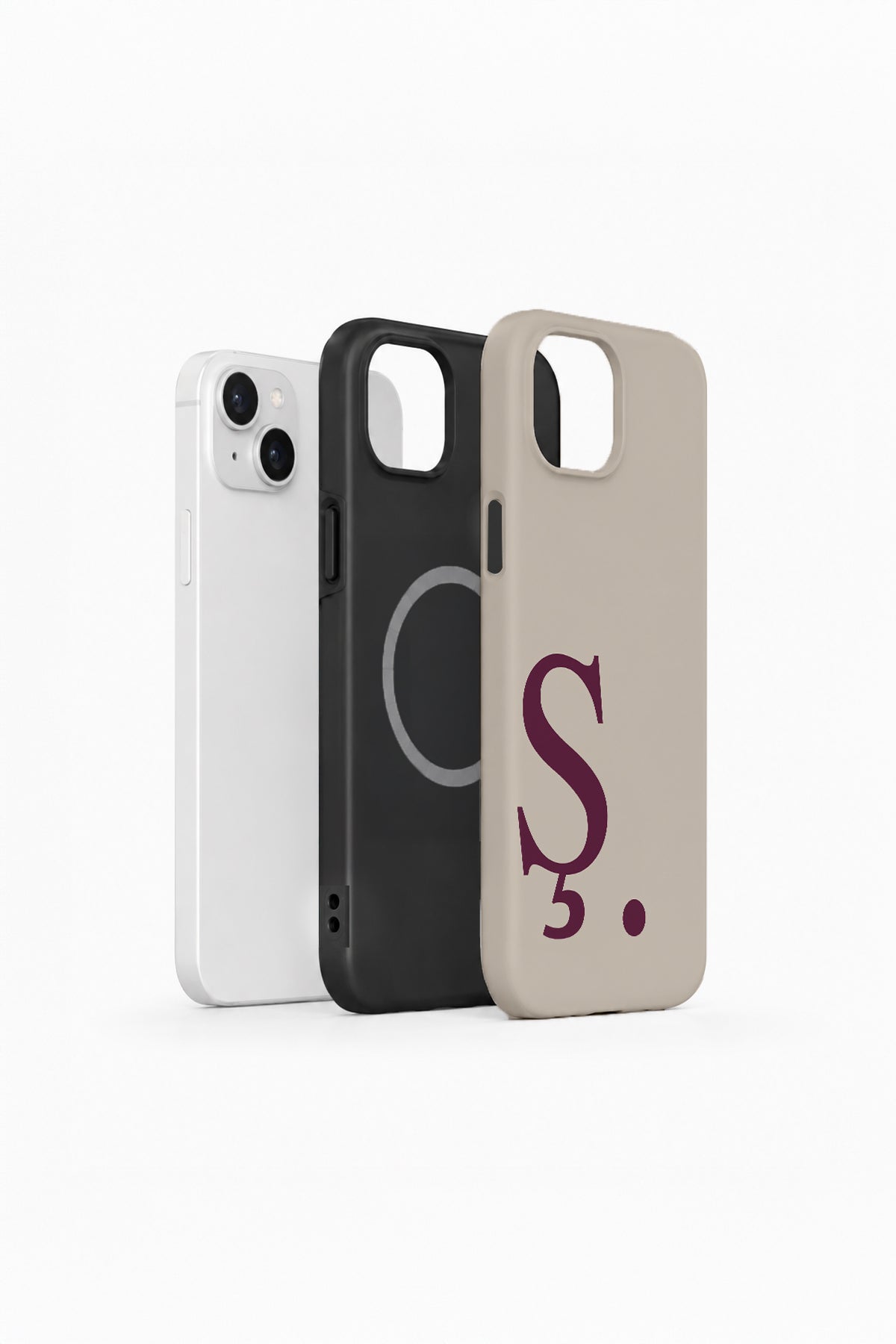 iPhone 15 Vorian Greige Wine Ş - MagSafe Katmanlı