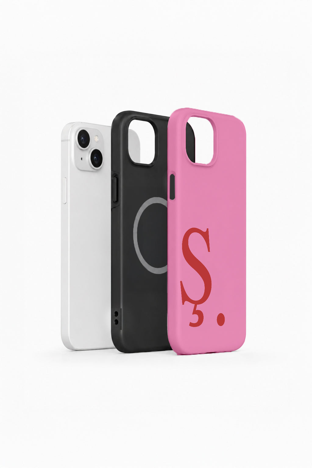 iPhone 15 Plus Vorian Poppy Pink Ş - MagSafe Katmanlı