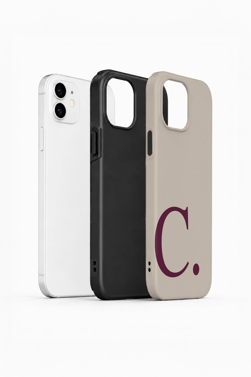 iPhone 12 Vorian Greige Wine C - Standart Katmanlı