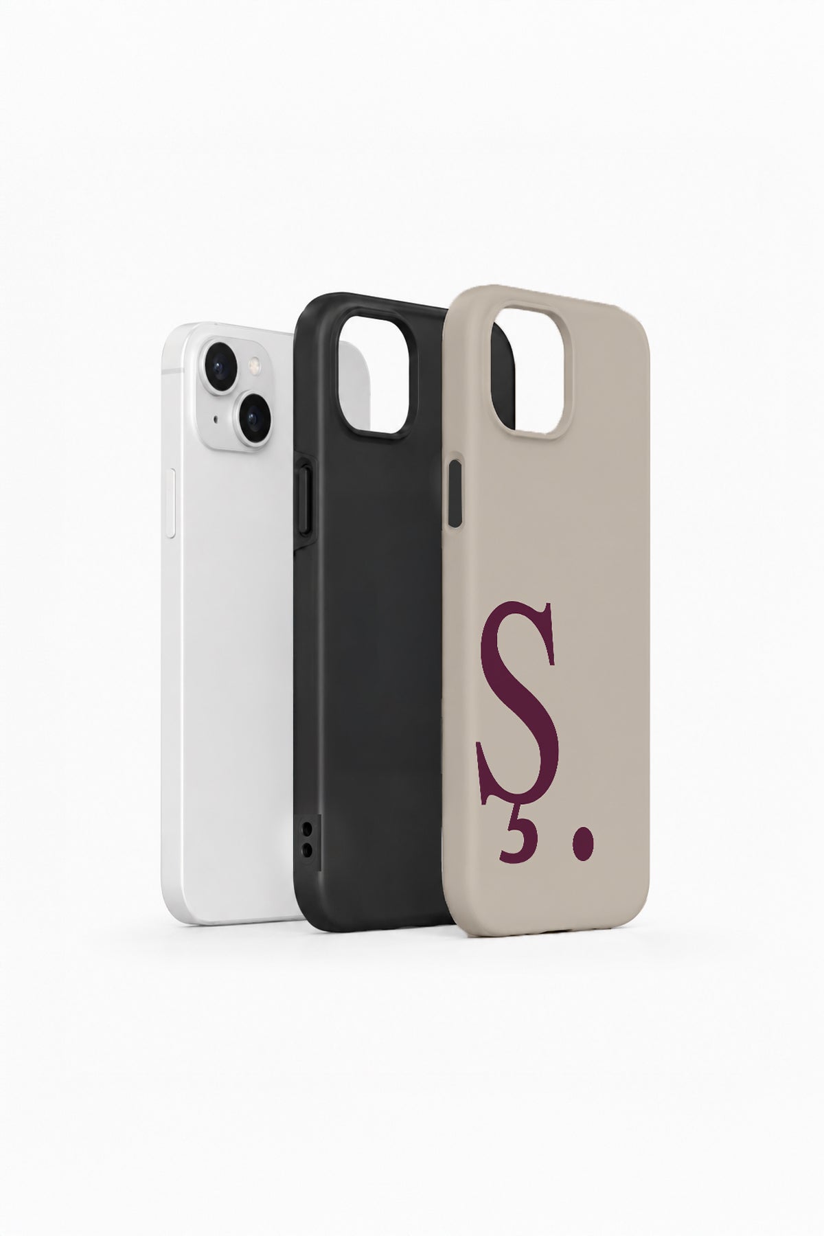 iPhone 15 Plus Vorian Greige Wine Ş - Standart Katmanlı