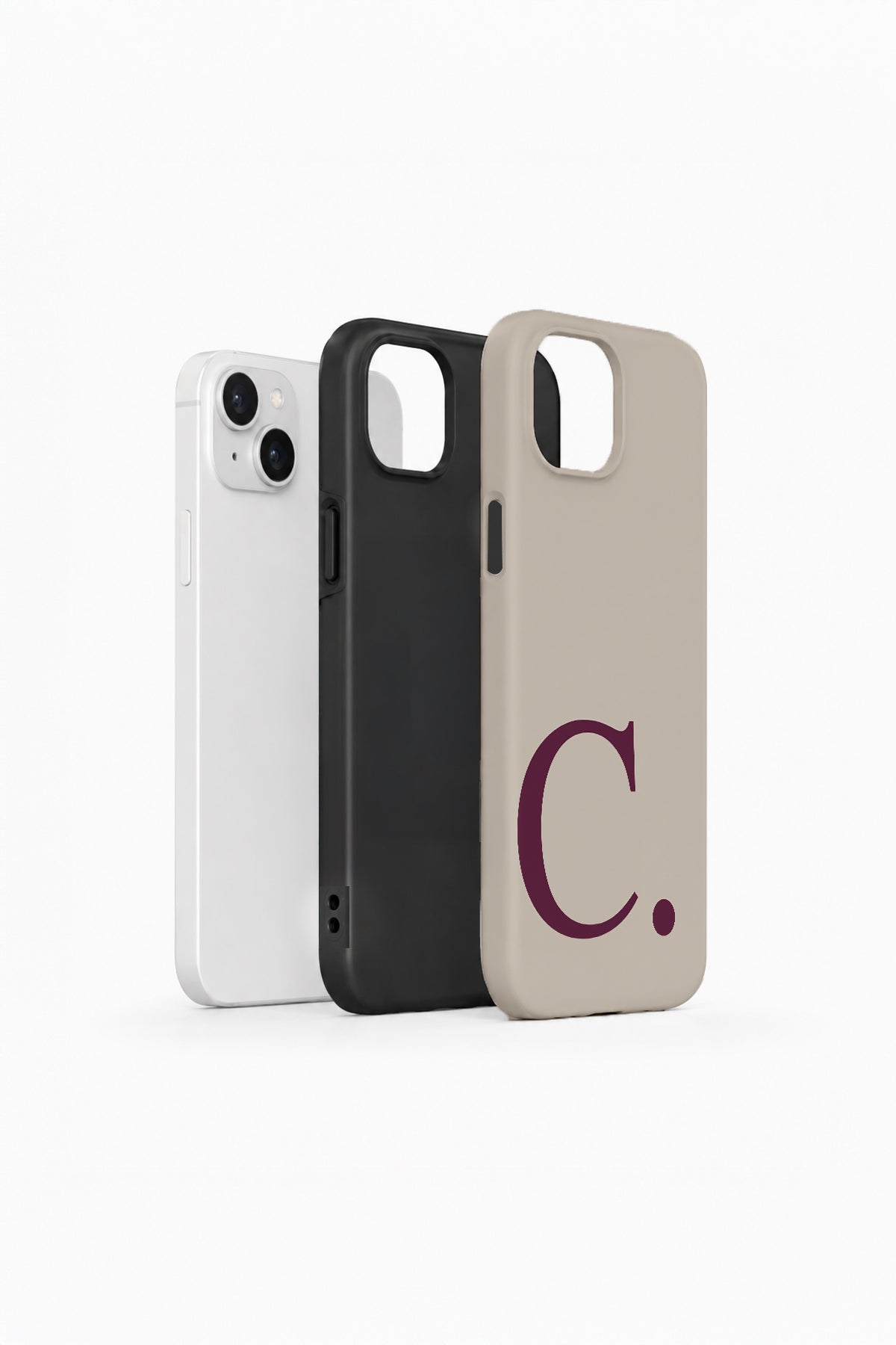 iPhone 15 Vorian Greige Wine C - Standart Katmanlı
