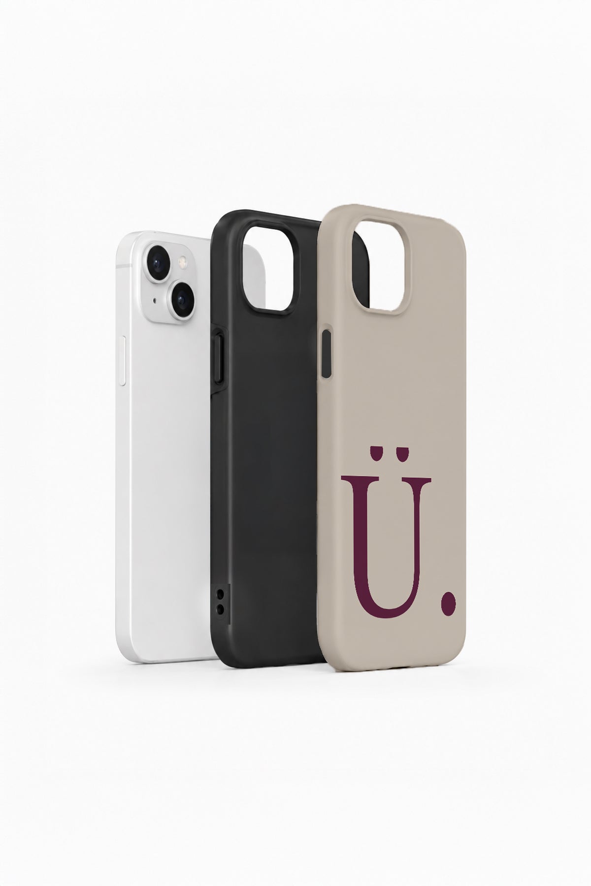 iPhone 14 Plus Vorian Greige Wine Ü - Standart Katmanlı