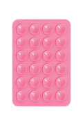 Telefon Arkası Vantuzlu Silikon Tutucu Sticker - Pembe ürün görseli