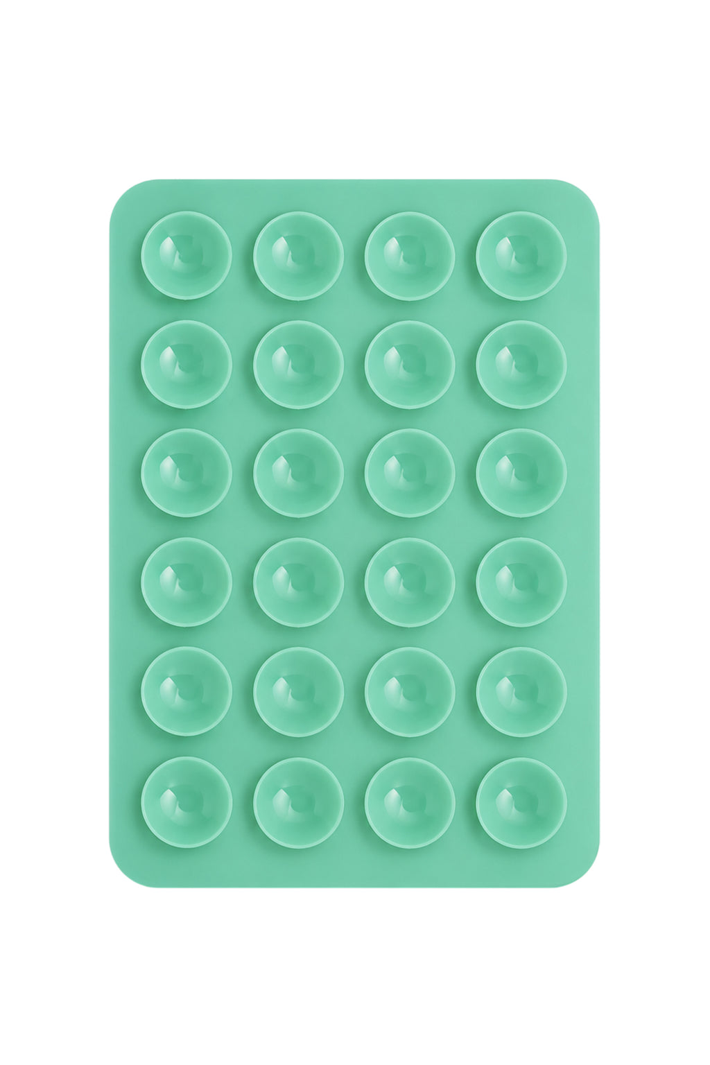 Telefon Arkası Vantuzlu Silikon Tutucu Sticker - Mint Yeşili ürün görseli