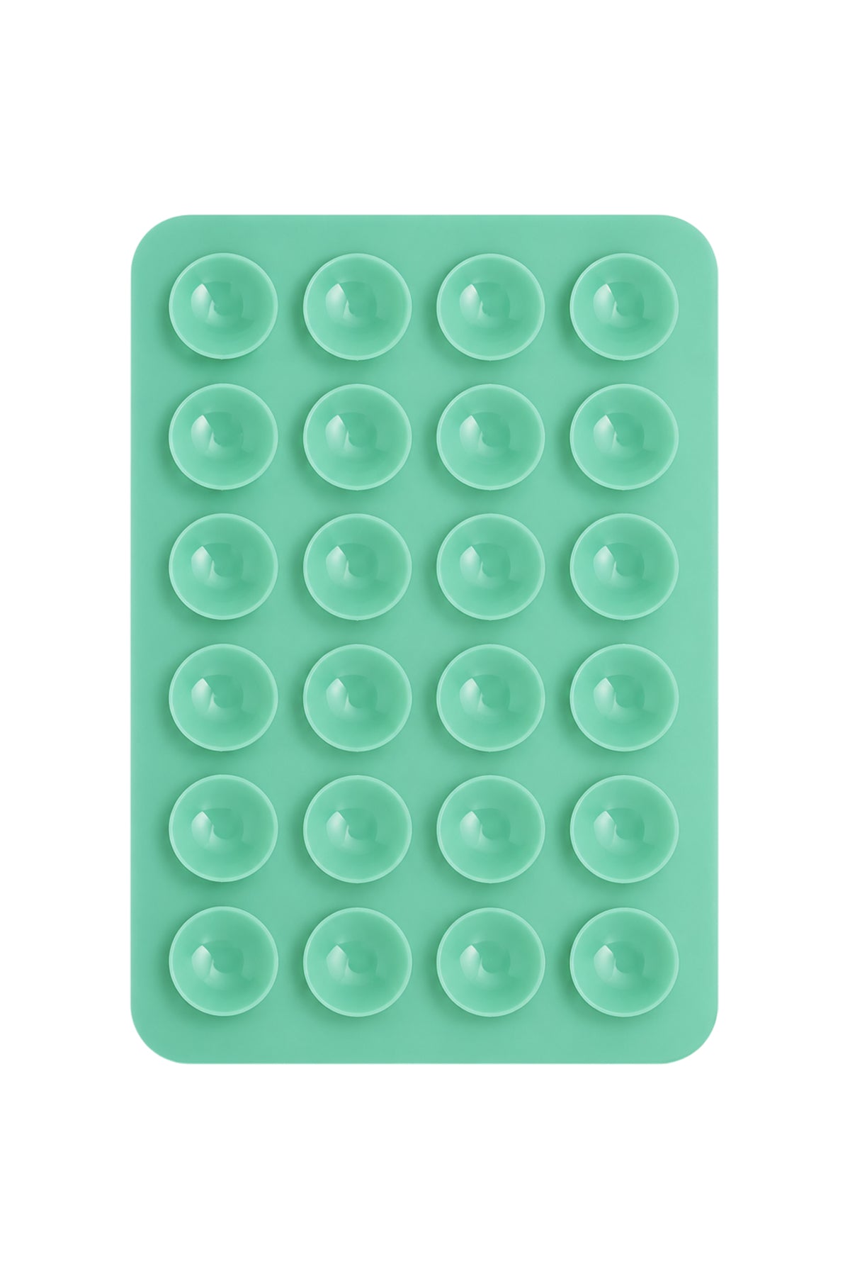 Telefon Arkası Vantuzlu Silikon Tutucu Sticker - Mint Yeşili ürün görseli