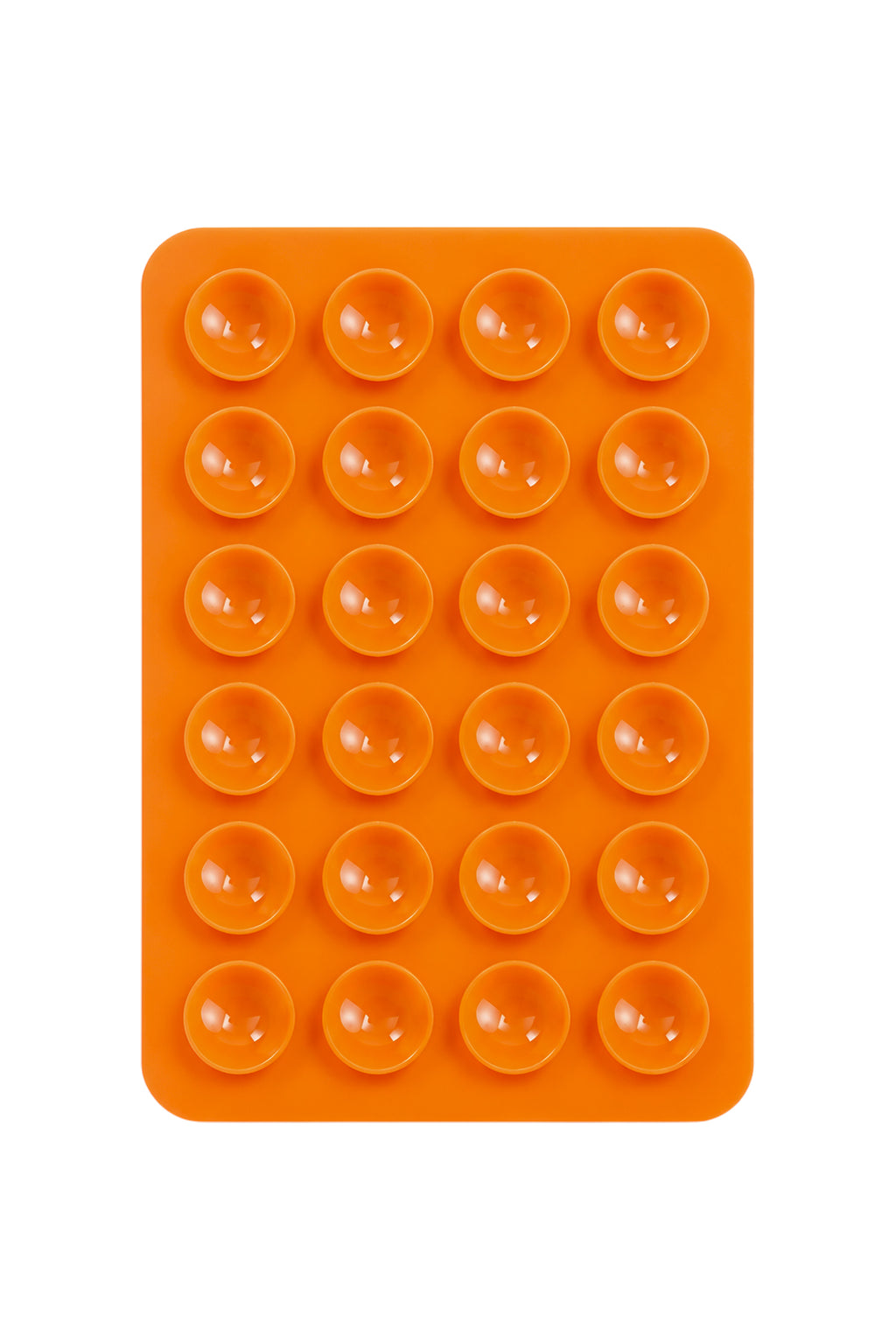 Telefon Arkası Vantuzlu Silikon Tutucu Sticker - Turuncu ürün görseli