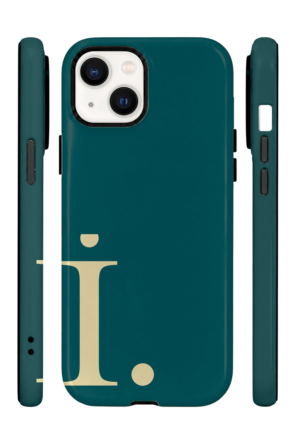 iPhone 13 Vorian Petrol Cream İ - Yan