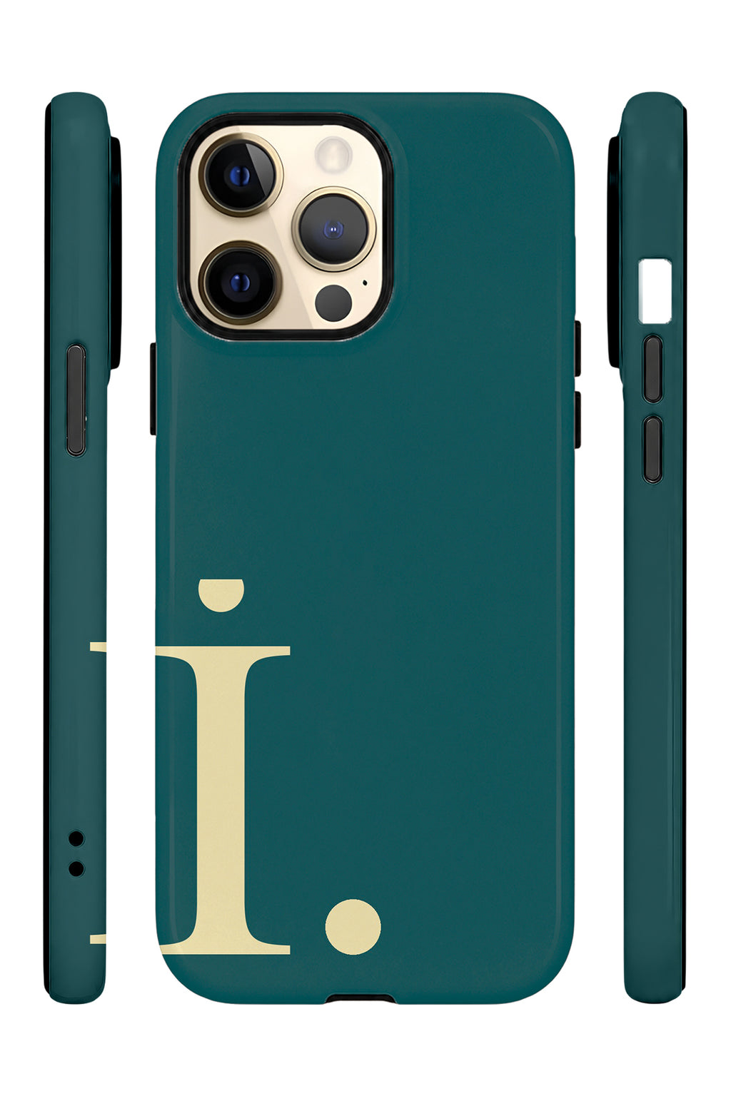 iPhone 12 Pro Max Vorian Petrol Cream İ - Yan
