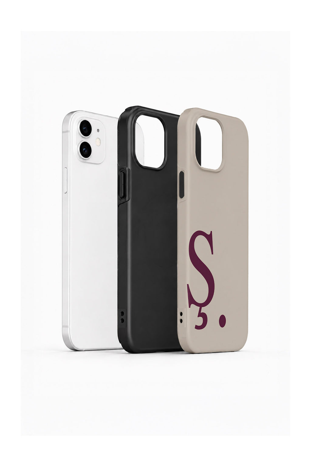 iPhone 12 Vorian Greige Wine Ş - Standart Katmanlı