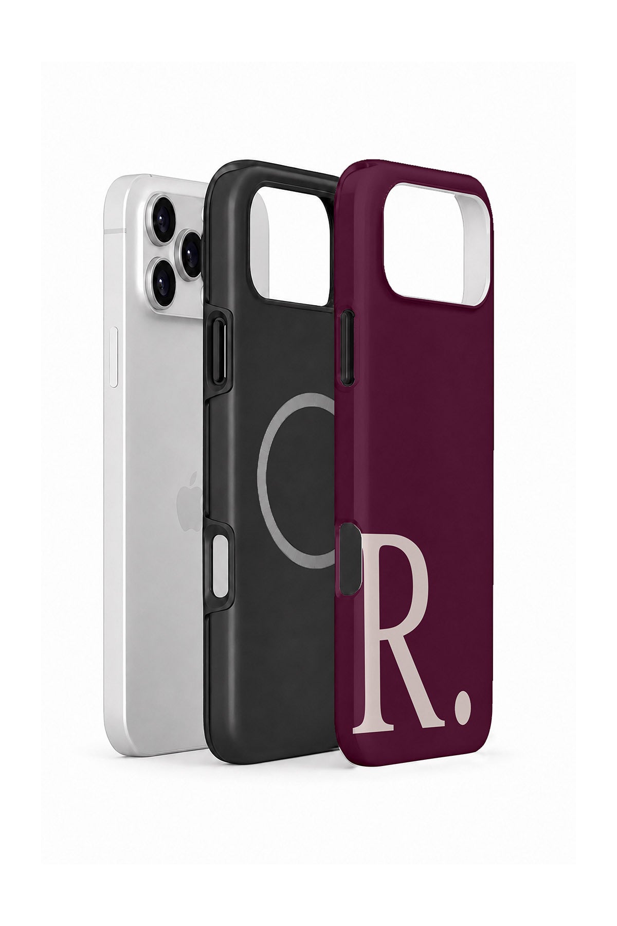 iPhone 18 Pro Max Vorian Wine Blush R - MagSafe Katmanlı