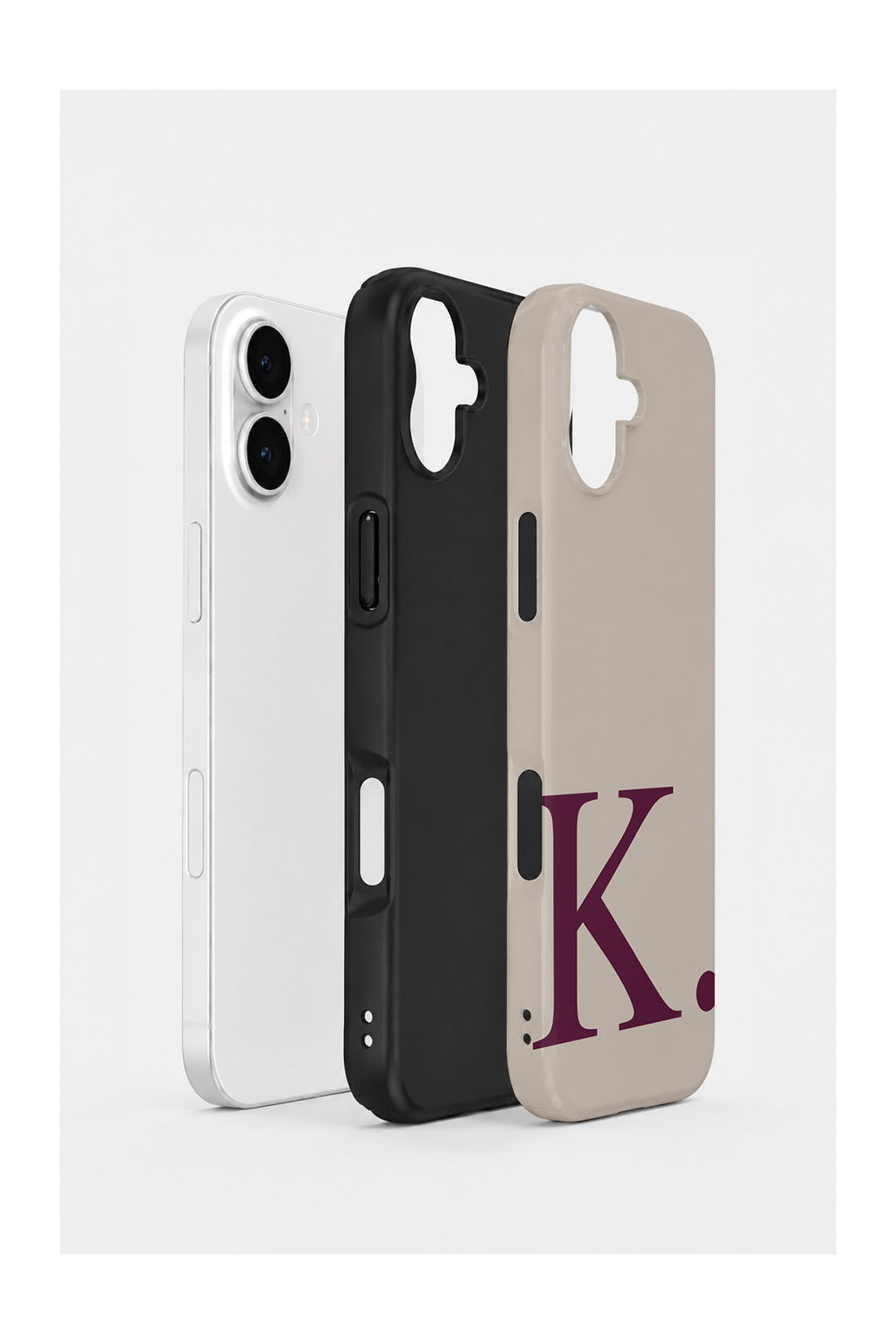 iPhone 16 Vorian Greige Wine K - Standart Katmanlı