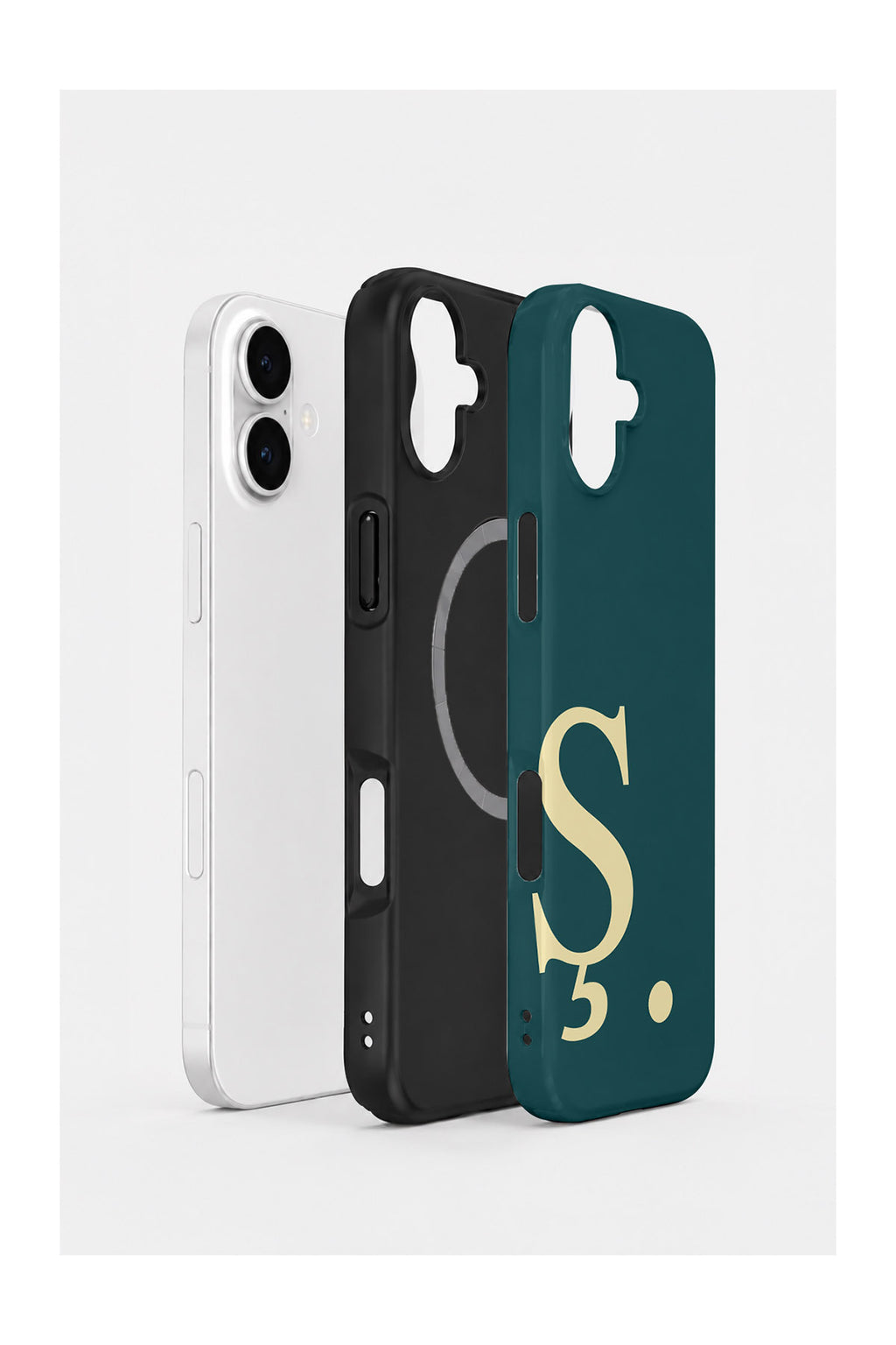 iPhone 16 Plus Vorian Petrol Cream Ş - MagSafe Katmanlı