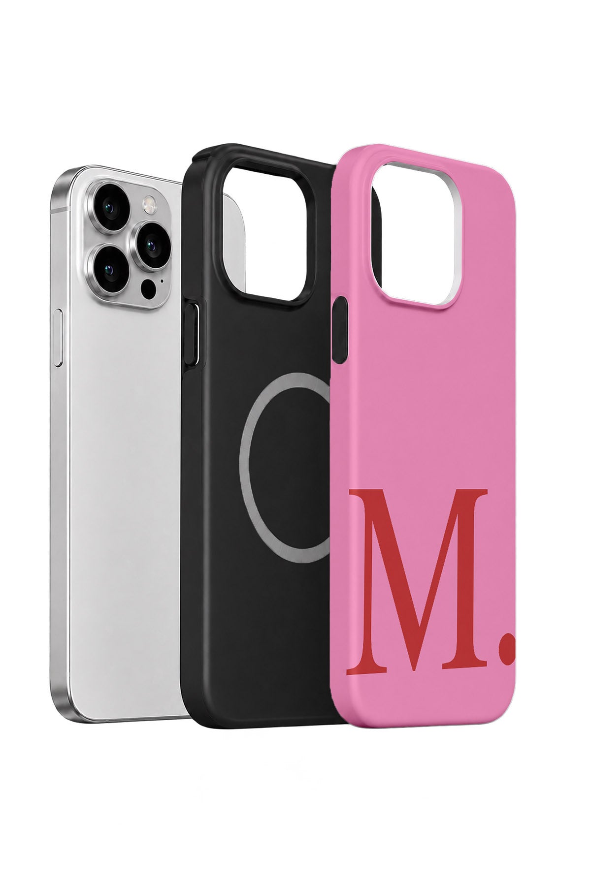 iPhone 15 Pro Max Vorian Poppy Pink M - MagSafe Katmanlı