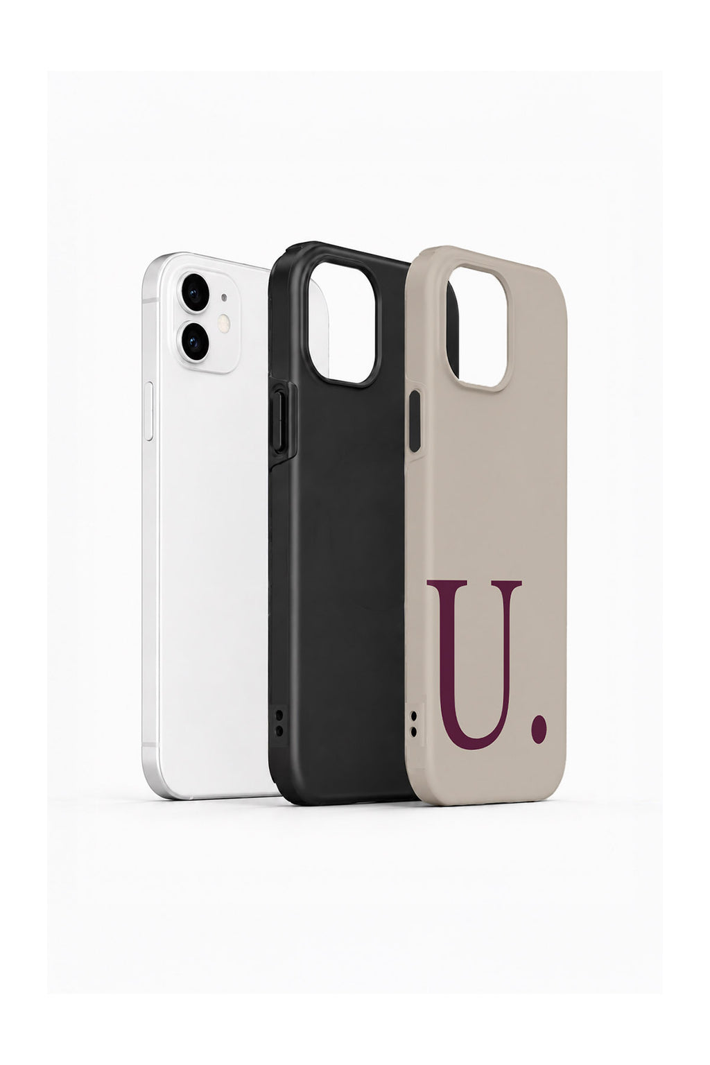 iPhone 12 Vorian Greige Wine U - Standart Katmanlı