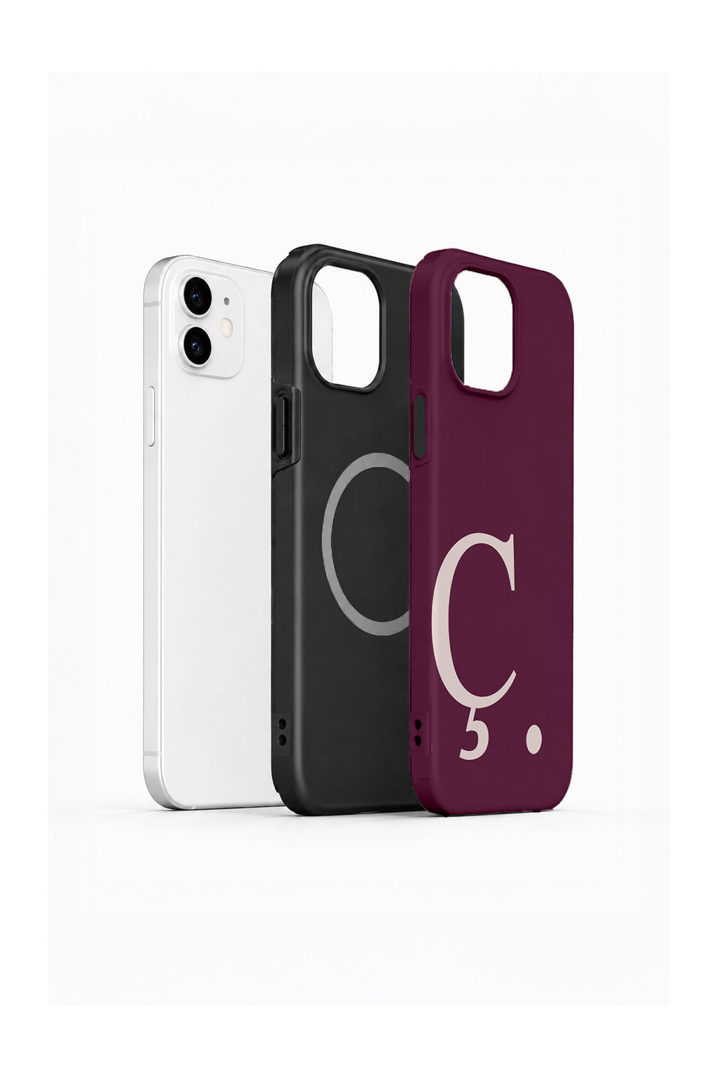 iPhone 12 Vorian Wine Blush Ç - MagSafe Katmanlı
