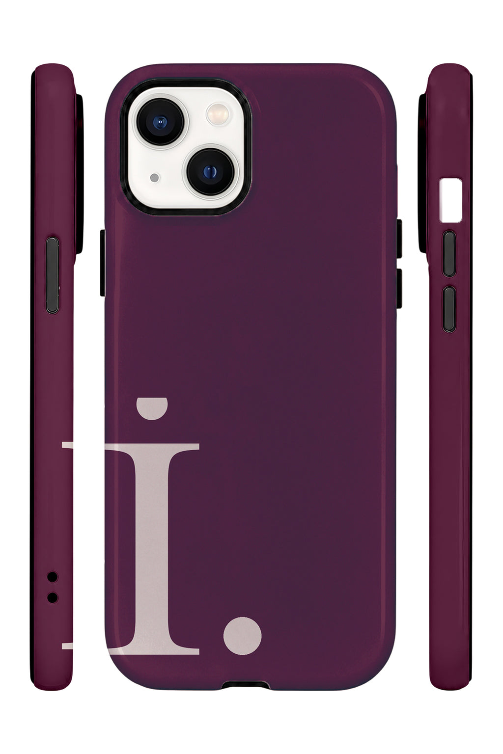 iPhone 15 Vorian Wine Blush İ - Yan
