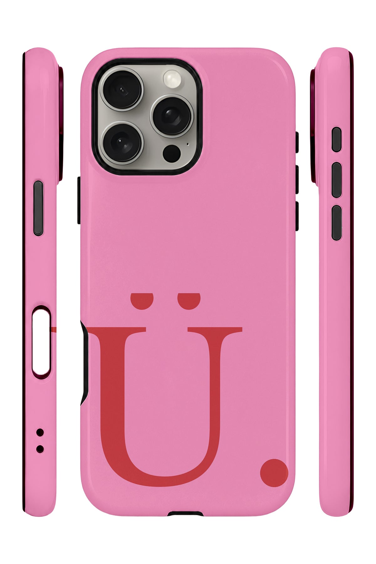 iPhone 16 Pro Vorian Poppy Pink Ü - Yan