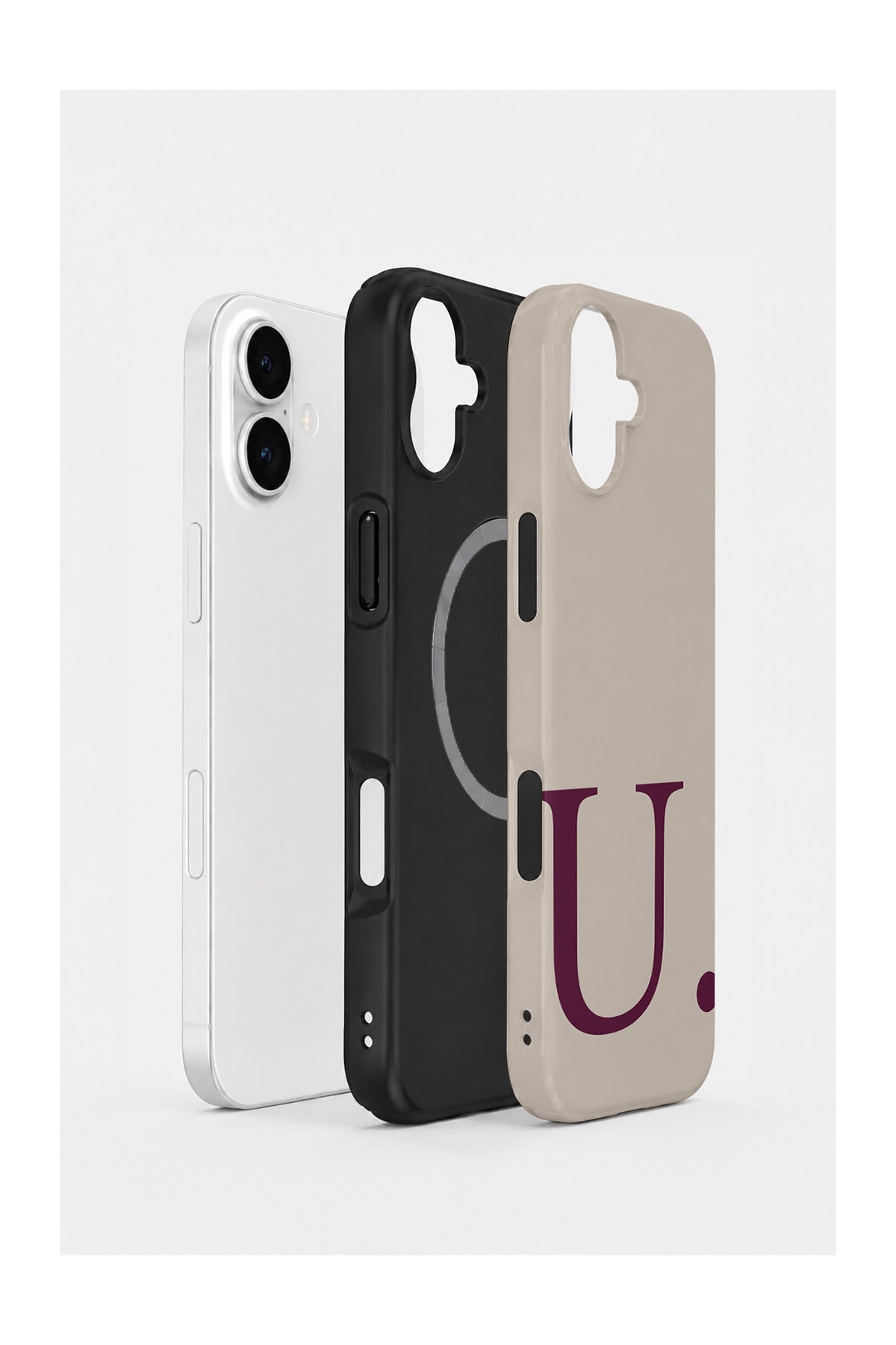 iPhone 16 Vorian Greige Wine U - MagSafe Katmanlı