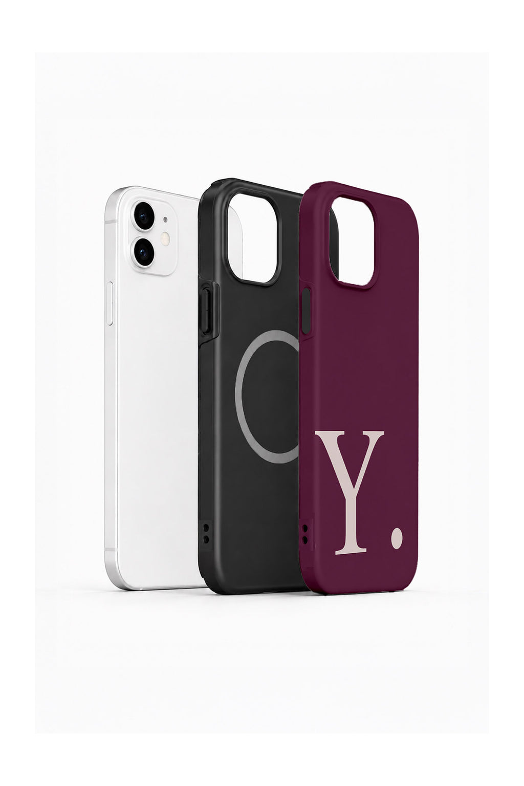 iPhone 12 Vorian Wine Blush Y - MagSafe Katmanlı