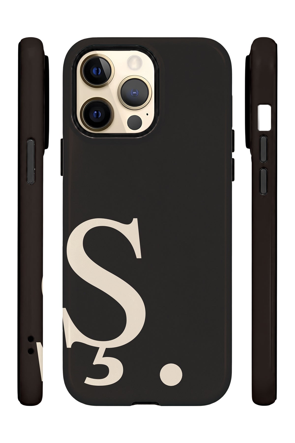 iPhone 12 Pro Vorian Espresso Silk Ş - Yan