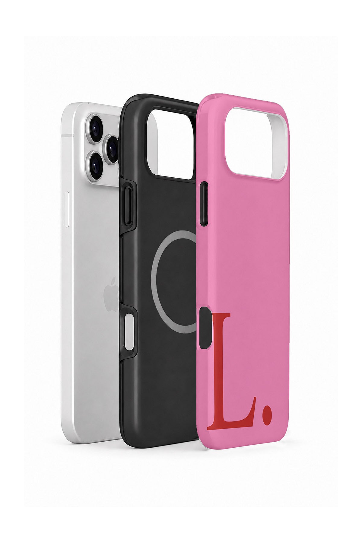 iPhone 18 Pro Vorian Poppy Pink L - MagSafe Katmanlı