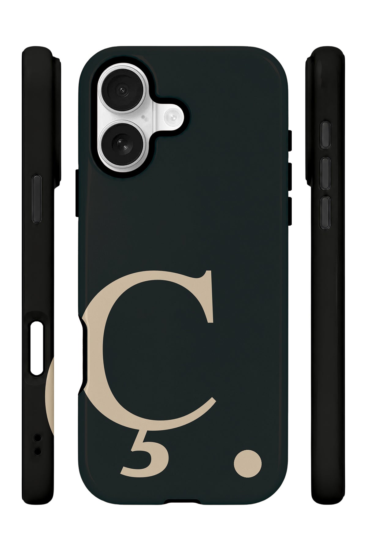 iPhone 16 Vorian Noir Beige Ç - Yan