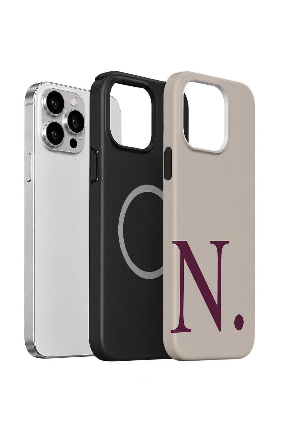 iPhone 12 Pro Max Vorian Greige Wine N - MagSafe Katmanlı