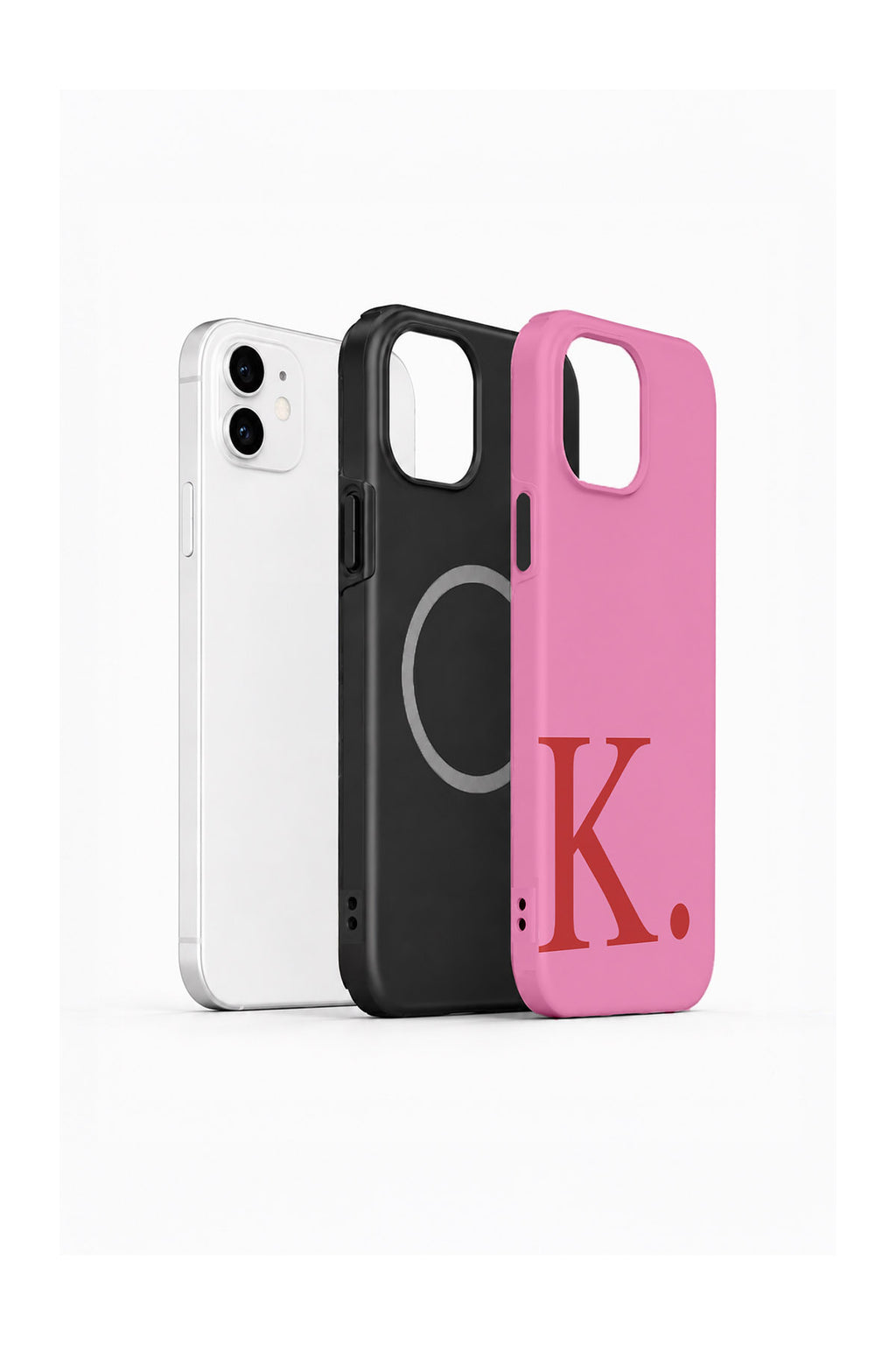 iPhone 12 Vorian Poppy Pink K - MagSafe Katmanlı