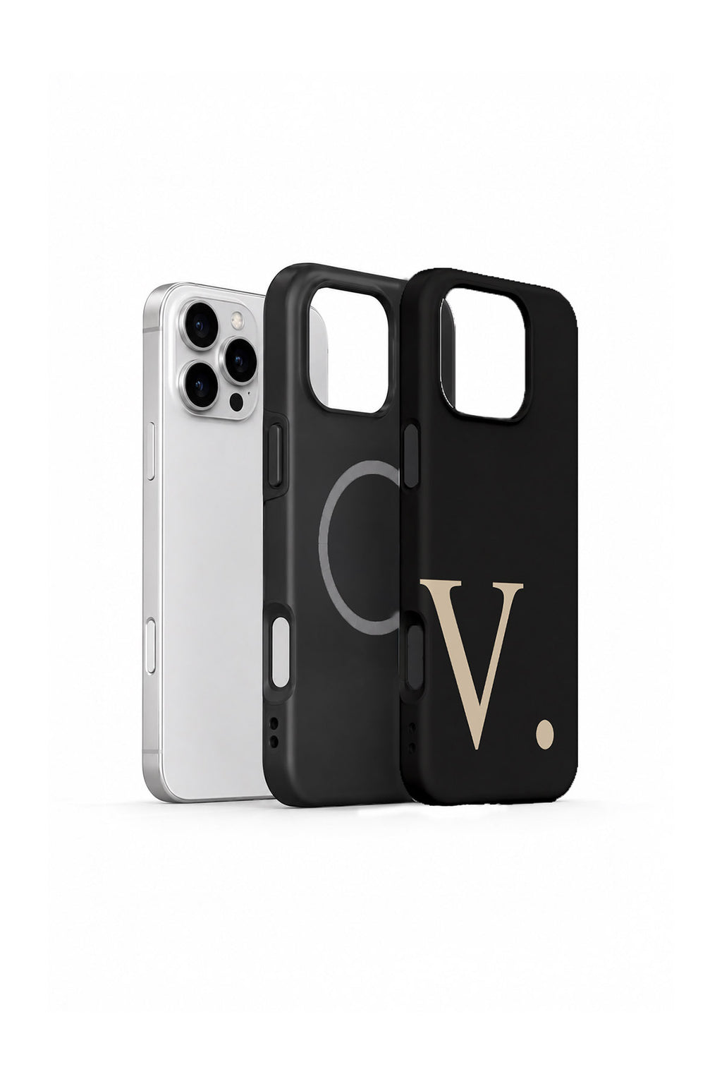 iPhone 16 Pro Vorian Noir Beige V - MagSafe Katmanlı