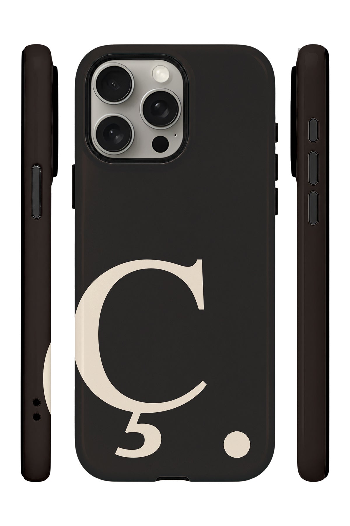 iPhone 15 Pro Vorian Espresso Silk Ç - Yan