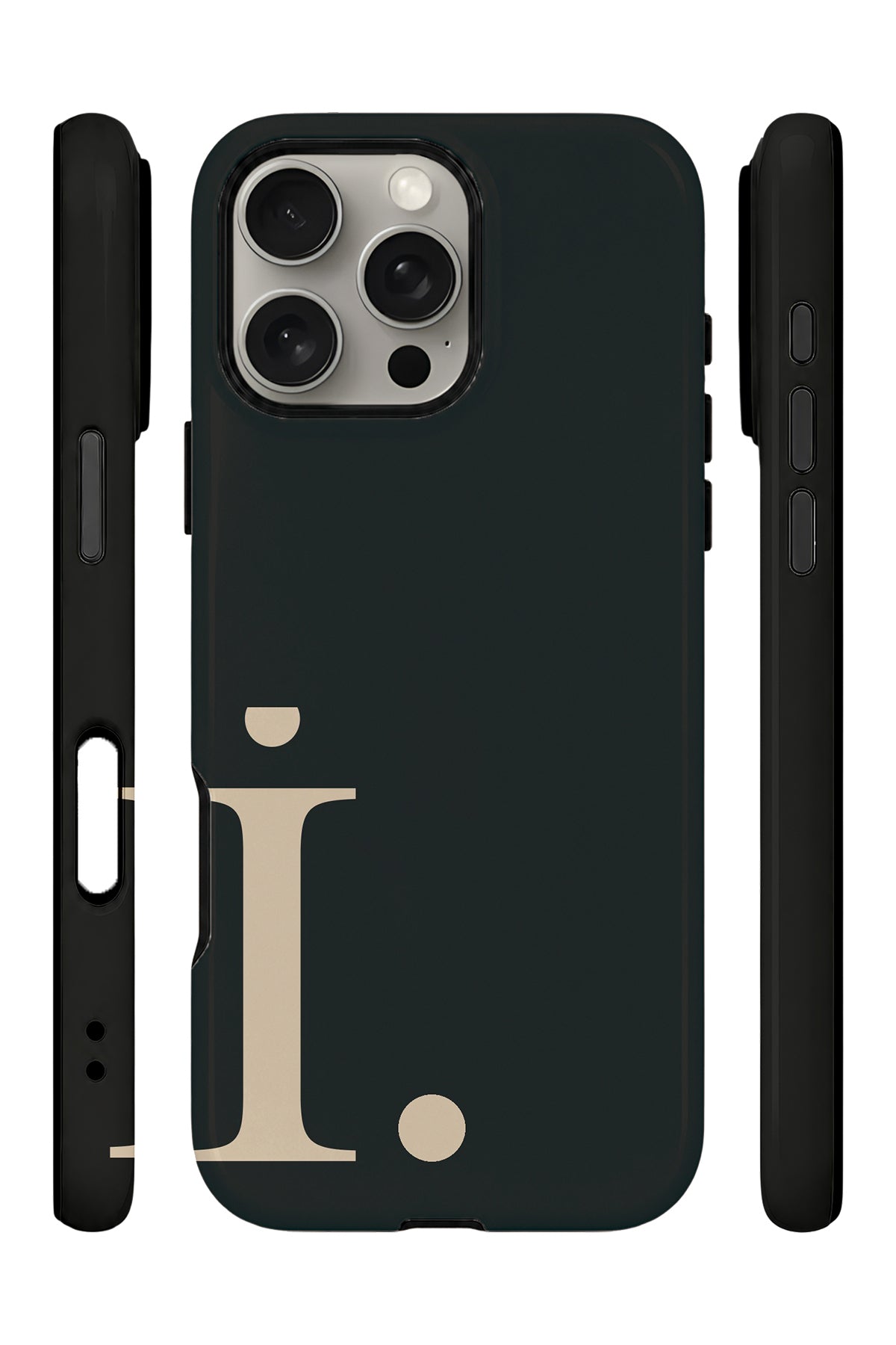 iPhone 16 Pro Max Vorian Noir Beige İ - Yan
