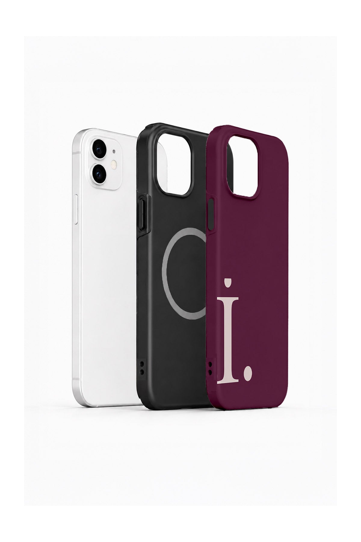 iPhone 12 Vorian Wine Blush İ - MagSafe Katmanlı