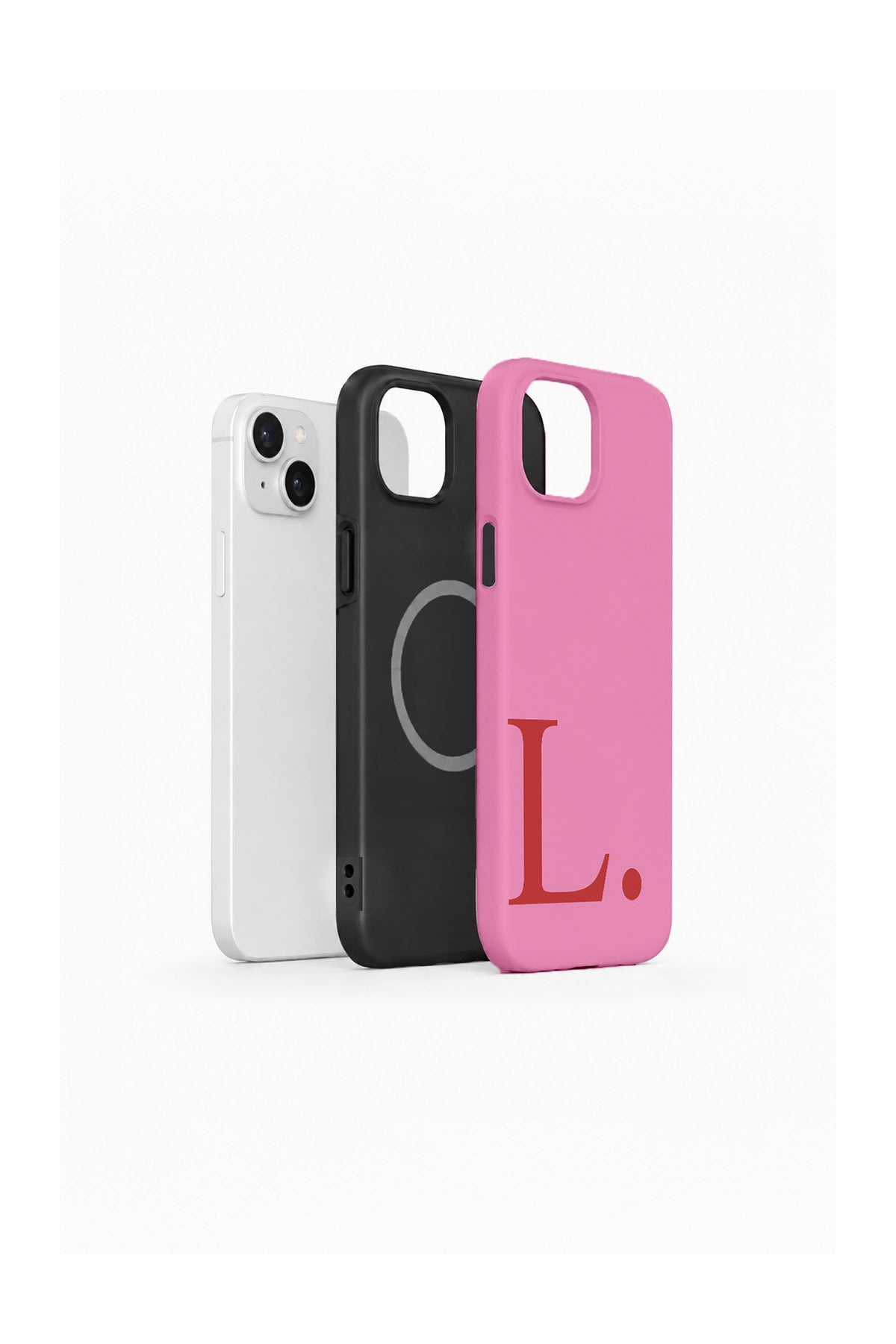 iPhone 14 Plus Vorian Poppy Pink L - MagSafe Katmanlı