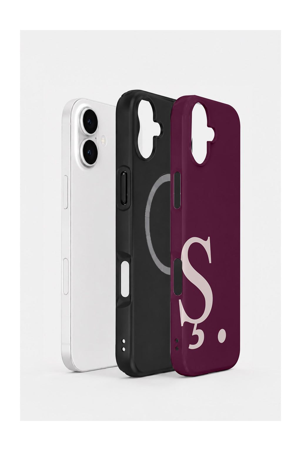 iPhone 16 Vorian Wine Blush Ş - MagSafe Katmanlı