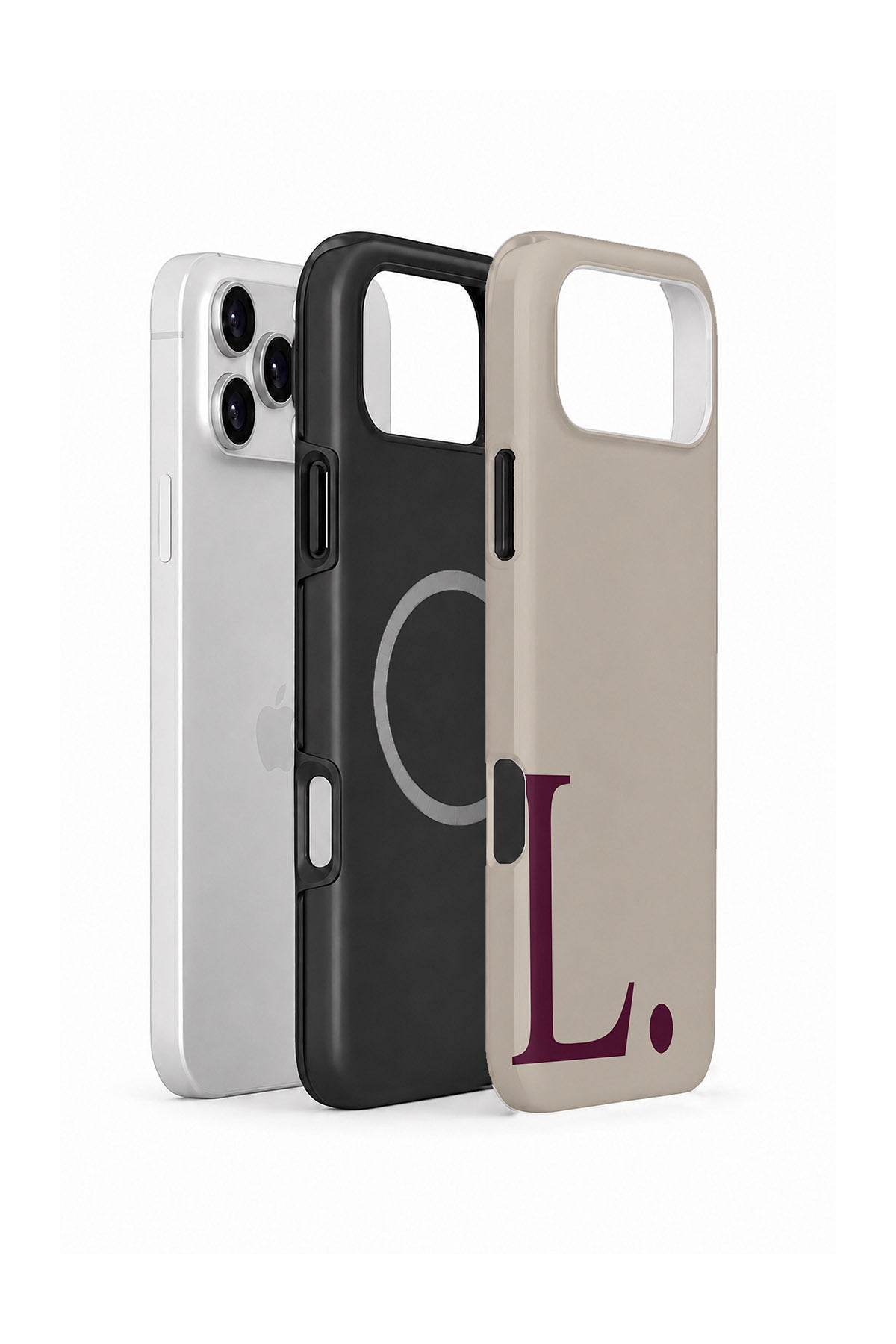 iPhone 17 Pro Max Vorian Greige Wine L - MagSafe Katmanlı