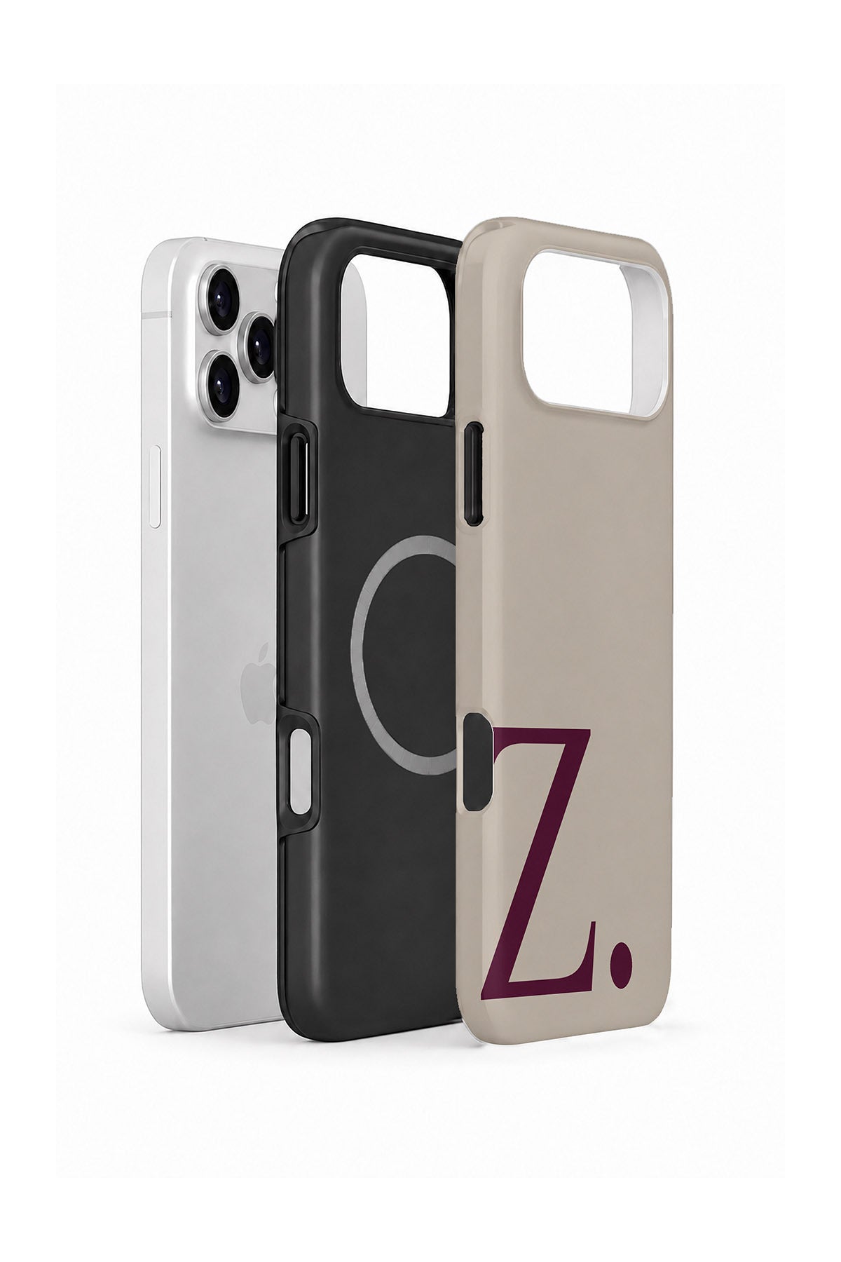 iPhone 17 Pro Max Vorian Greige Wine Z - MagSafe Katmanlı