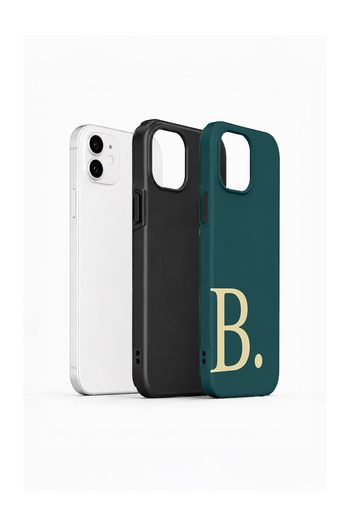iPhone 12 Vorian Petrol Cream B - Standart Katmanlı