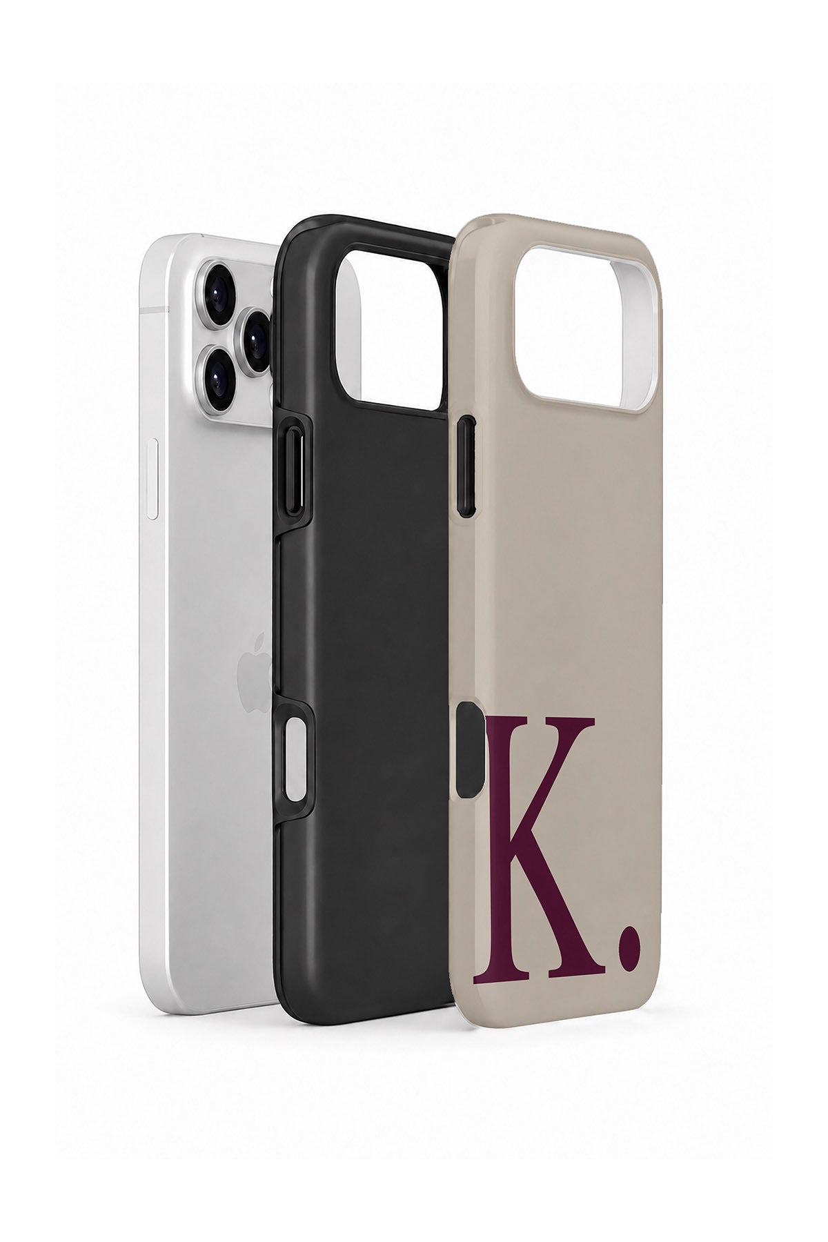 iPhone 18 Pro Max Vorian Greige Wine K - Standart Katmanlı