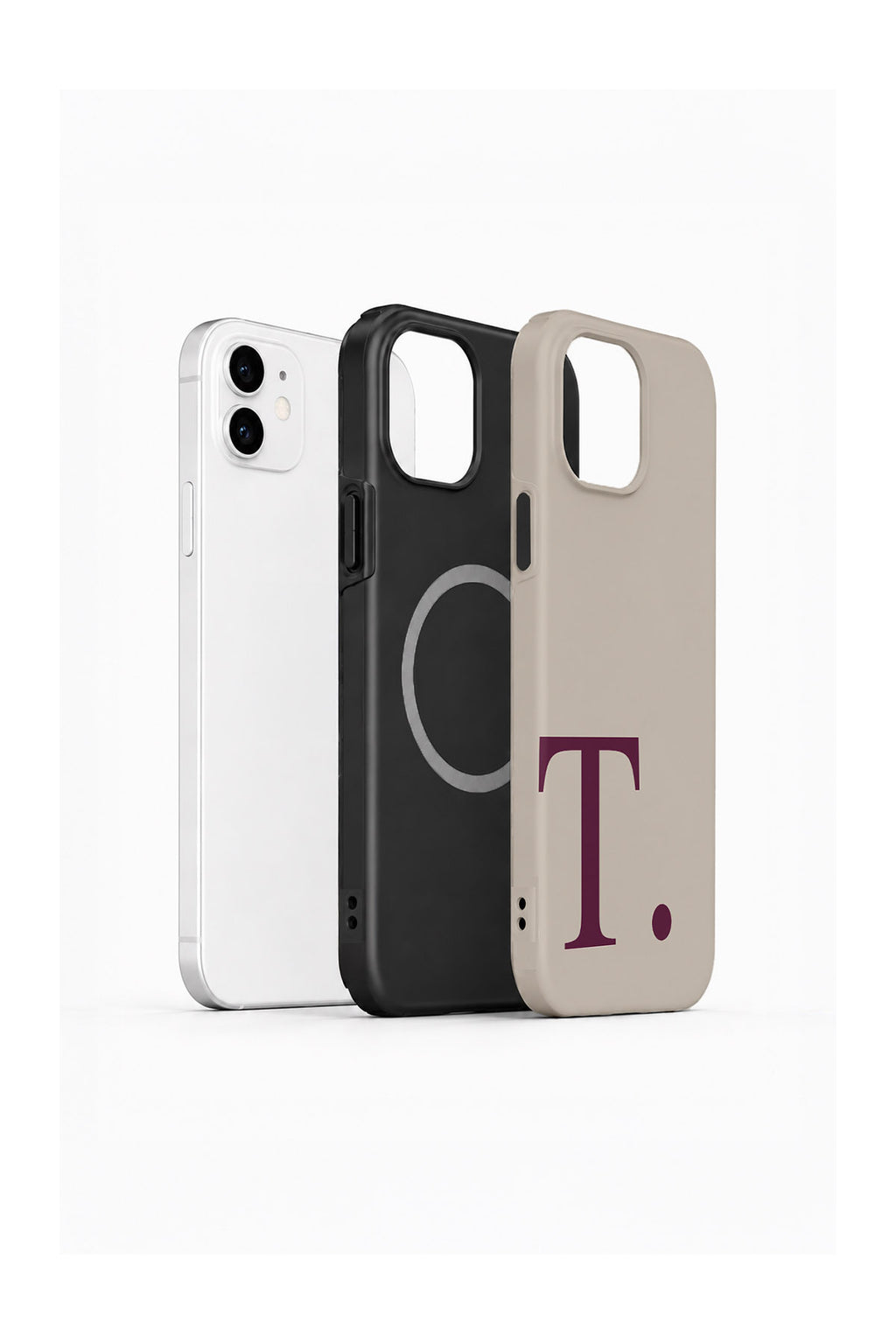 iPhone 12 Vorian Greige Wine T - MagSafe Katmanlı