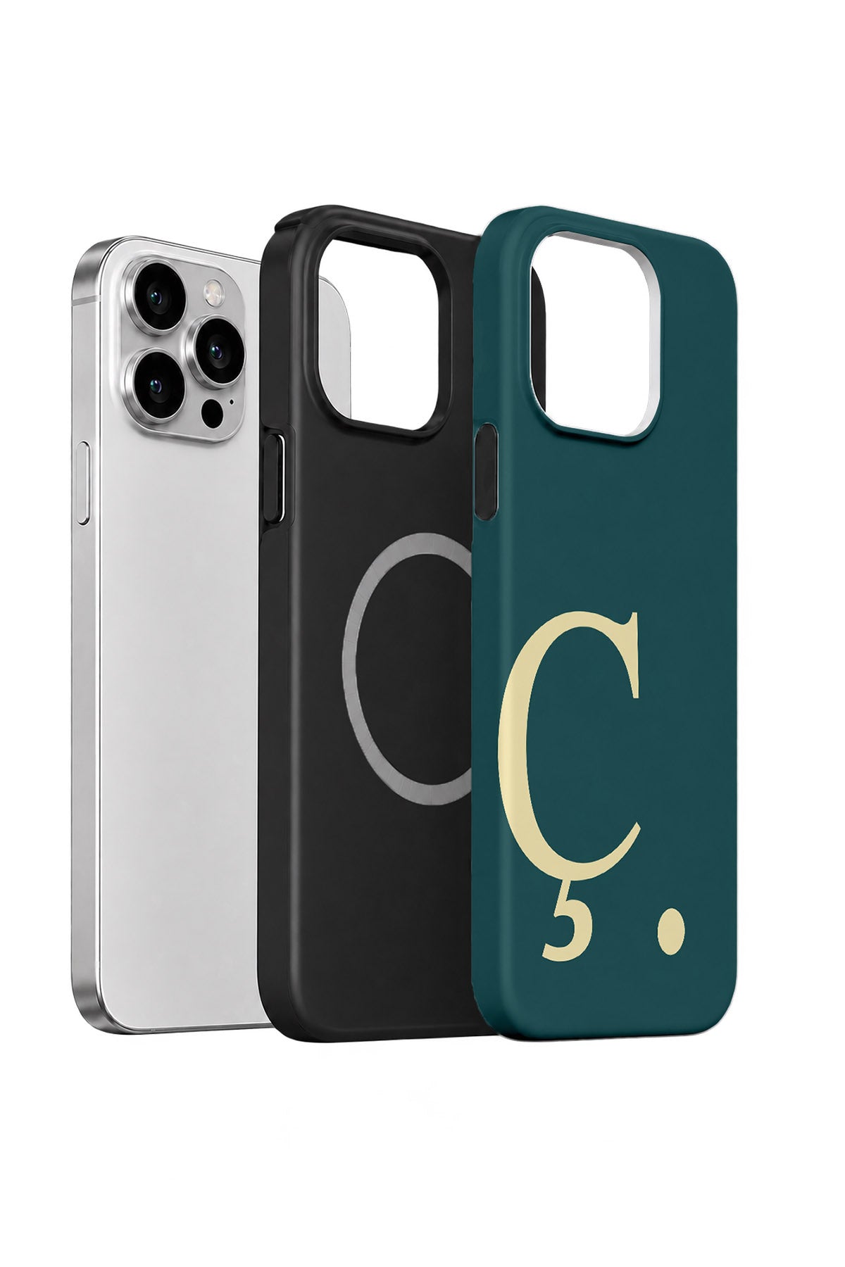 iPhone 15 Pro Max Vorian Petrol Cream Ç - MagSafe Katmanlı