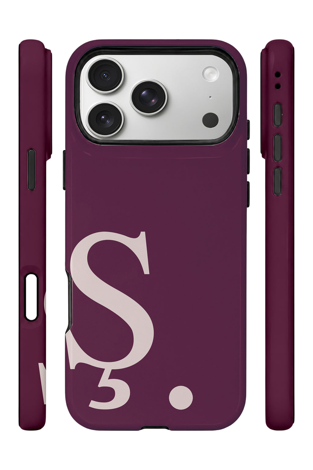 iPhone 18 Pro Max Vorian Wine Blush Ş - Yan