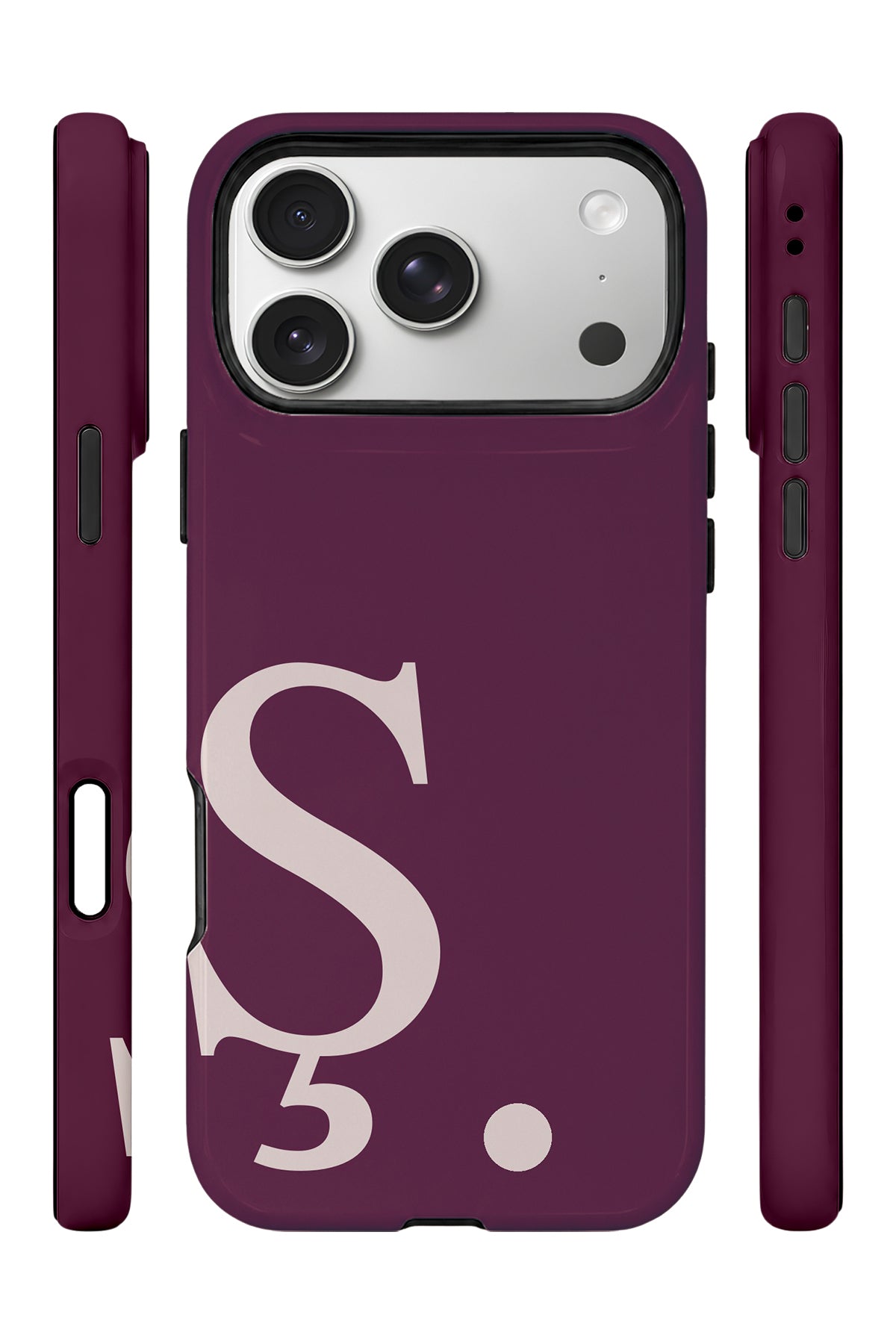 iPhone 18 Pro Max Vorian Wine Blush Ş - Yan