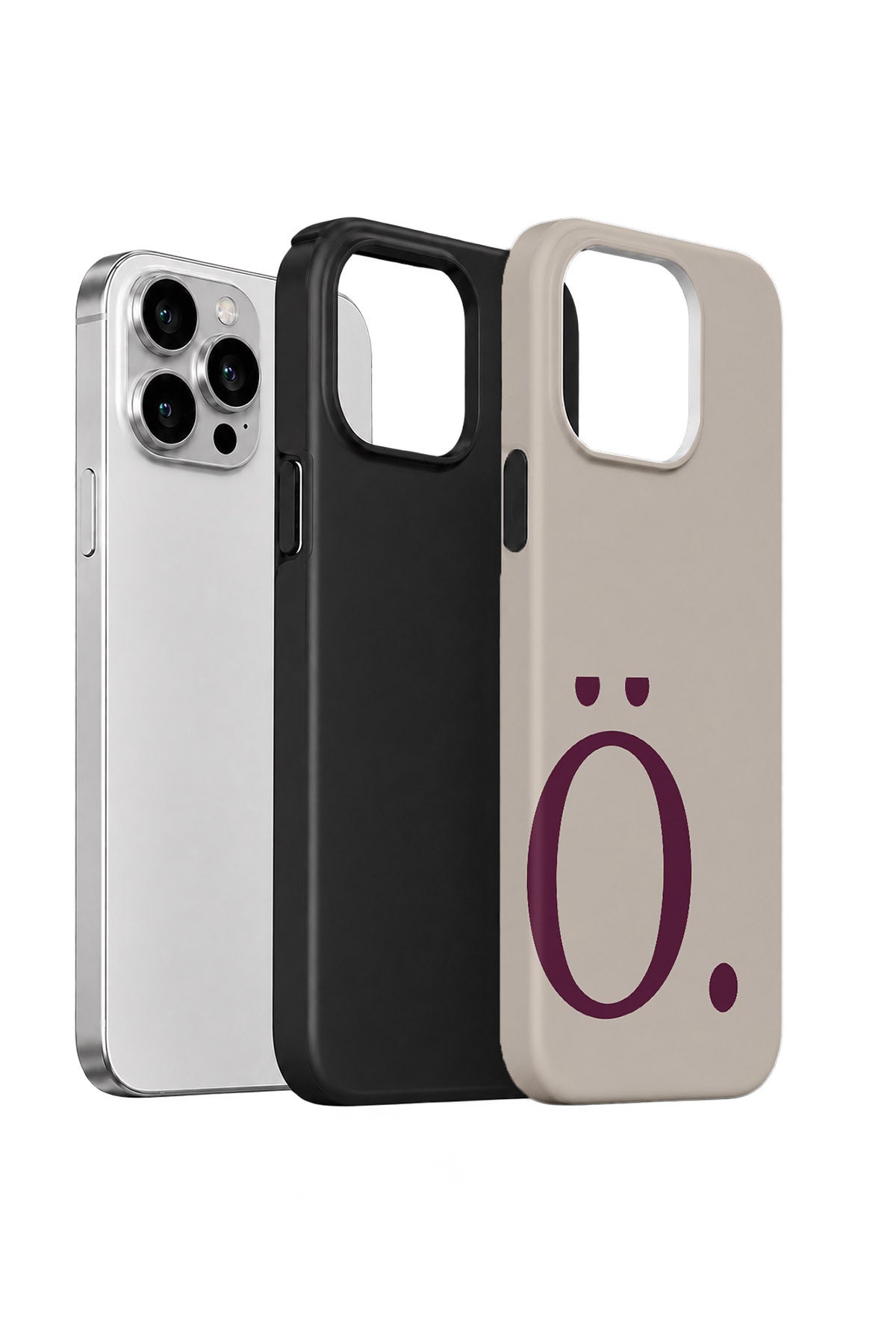 iPhone 15 Pro Max Vorian Greige Wine Ö - Standart Katmanlı
