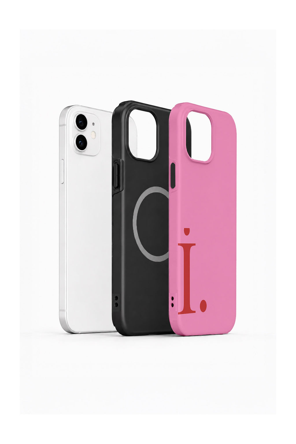 iPhone 12 Vorian Poppy Pink İ - MagSafe Katmanlı